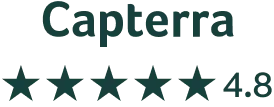 Capterra - 4.8 stars